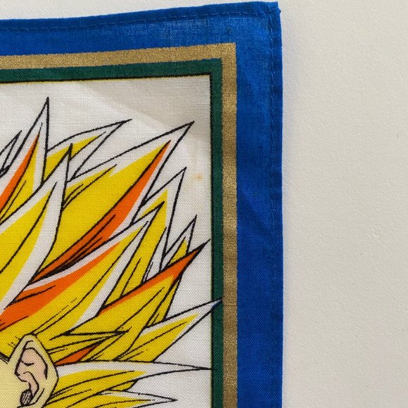 vintage 90s dragon ball Z DBZ handkerchief new old stock - Picture 4 of 9